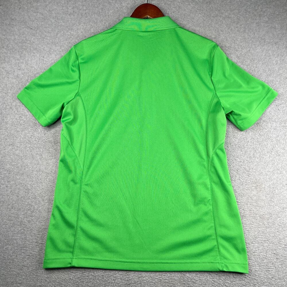Fila Golf Sport Casual Polo Shirt Green Large Performance Mens - Picture 5 of 8